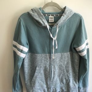 Zip up sweat shirt Pink size s